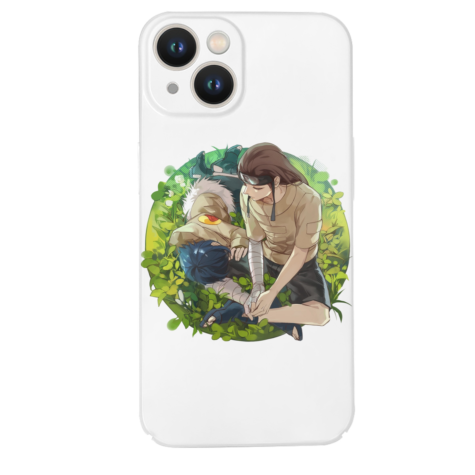 （画像用） NARUTO -ナルト- 日向ネジ Hyūga Neji 【iPhone 14シリーズ対応】ハードケース